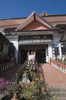 Opium Museum at Sop Ruak, Golden Triangle, Thailand, Southeast Asia, Asia