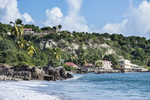 Oranjestad beach, St. Eustatius, Statia, Netherland Antilles, West Indies, Caribbean