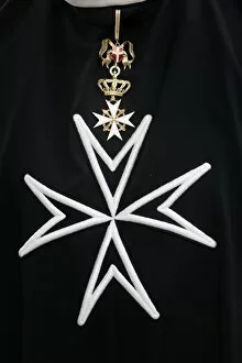 Images Dated 14th April 2006: Order of Malta cross, Paris, France, Europe