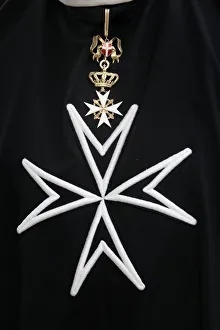 Images Dated 14th April 2006: Order of Malta cross, Paris, France, Europe