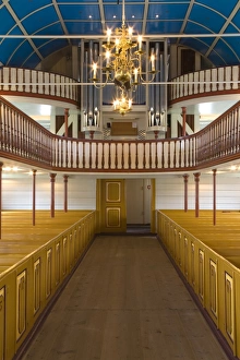 Images Dated 23rd January 2000: The Organ in Cathedral Havnar Kirkja, City of Torshavn, Faroe Islands, Kingdom of Denmark