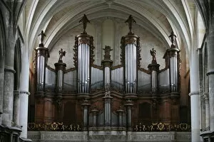 Images Dated 26th May 2006: Organ in St. Andrews cathedral, Bordeaux, Gironde, Aquitaine, France, Europe