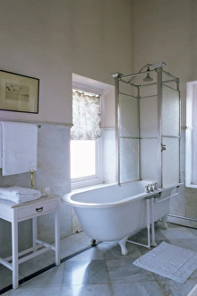 One of the original bathrooms from the 1930s and 1940s