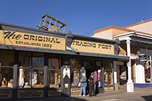 Stores Prints: The Original Trading Post, City of Santa Fe, New Mexico, United States of America