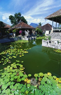 Royalty Prints: Ornamental Lake, Raja of Karangasem Palace, Amlapura, Bali, Indonesia