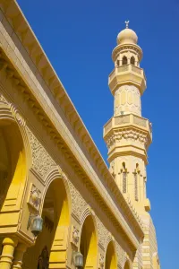 Abu Dhabi Prints: Ornate Mosque, Abu Dhabi, United Arab Emirates, Middle East