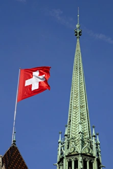 Images Dated 3rd January 2000: Ornate spire of St
