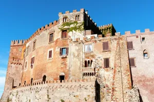 Viterbo Prints: Orsini Castle and City Wall, Montalto di Castro, Province of Viterbo, Latium, Italy