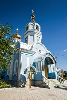 Orthodox Church Prints: Orthodox church of Besalma, Gagauzia, Moldova