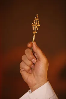Images Dated 12th September 2000: Orthodox Coptic cross, Chatenay-Malabry, Hauts-de-Seine, France, Europe