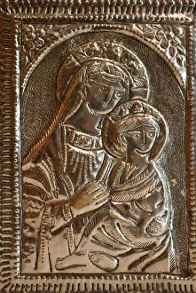 Hauts De Seine Prints: Orthodox Coptic gospel case, Chatenay-Malabry, Hauts-de-Seine, France, Europe