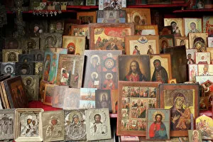 Human Likeness Gallery: Orthodox icons, St. Petersburg, Russia, Europe