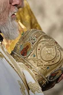 Images Dated 8th October 2007: Orthodox mitre, Paris, Ile de France, France, Europe