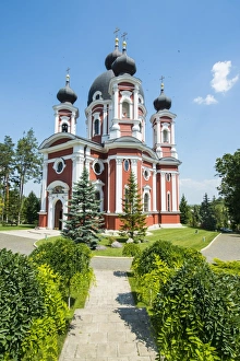 Moldova Prints: The orthodox monastery of Curchi, Moldova