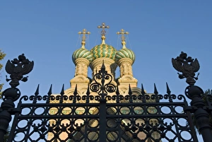 Iron Work Prints: Orthodox Russian church, Florence, UNESCO World Heritage Site, Tuscany, Italy, Europe
