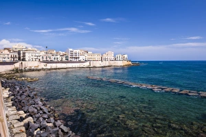 Syracuse Prints: Ortigia Island, Syracuse (Siracusa), Sicily, Italy, Mediterranean, Europe