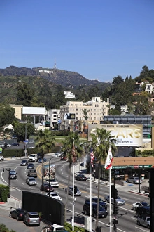 Oscars Billboard, Hollywood Sign, Hollywood, Los Angeles, California, United States of America