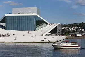 Images Dated 5th August 2009: Oslo Opera House, architect Snohetta, Oslo, Norway, Scandinavia, Europe