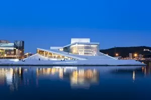 Images Dated 5th August 2009: Oslo Opera House, Snohetta architect, Oslo, Norway, Scandinavia, Europe