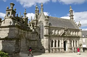Bretagne Prints: Ossuary, St. Thegonnec parish enclosure dating from 1610