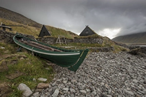 West Fjords Prints: Osvor Museum, Bolungarvik, West Fjords, Iceland, Polar Regions