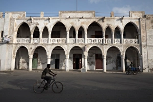 Ottoman architecture visible in the coastal town of Massawa, Eritrea, Africa