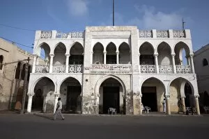 Images Dated 25th January 2000: Ottoman architecture visible in the coastal town of Massawa, Eritrea, Africa