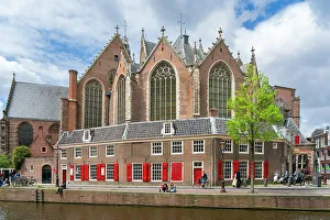 Heritage Site Prints: De Oude Kerk Church, Amsterdam, The Netherlands, Europe
