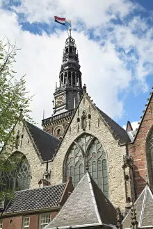 14th Century Gallery: Oude Kerk, originating from the 14th century, Amsterdams oldest building