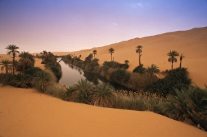 Libyan Prints: Oum el Ma Lake