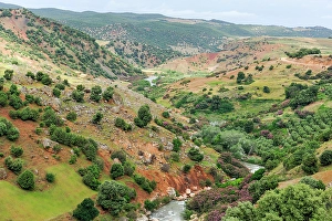 Atlas Prints: Oum-er-Rbia valley, Khenifra region, Middle Atlas, Morocco