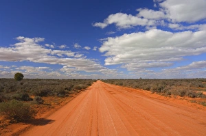 Outback Prints: Outback road, Menindee, New South Wales, Australia, Pacific