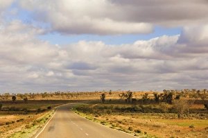 Outback Prints: Outback road, near White Cliffs, New South Wales, Australia, Pacific