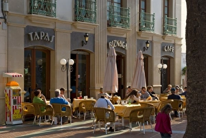 Outdoor cafe