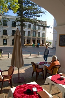 Outdoor cafe