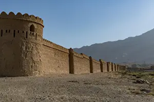 Gravel Prints: Outer walls of the Indian style Tashkurgan Palace former summer palace of the king