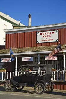 Images Dated 13th August 2007: Outlaw Cafe, Historic Virginia City, Bozeman Region, Montana, United States of America