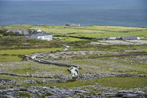 Overlook over Arainn, Aaran Islands, Republic of Ireland, Europe