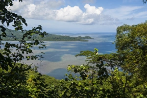 Overlook over the island of Pohnpei (Ponape), Federated States of Micronesia, Caroline Islands, Central Pacific, Pacific