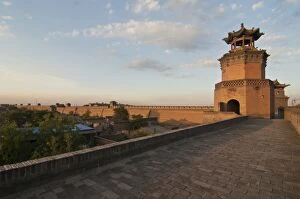 Images Dated 25th August 2010: Overlook of Pingyao, renowned for its well-preserved ancient city wall