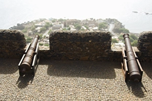 Sao Filipe Prints: Overlooking Cidade Velha from the Fortress of Sao Filipe, Santiago, Cape Verde Islands