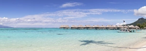 Shallow Prints: Overwater bungalows of Sofitel Hotel