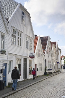 Images Dated 13th August 2009: Ovregaten, Bergen, Hordaland, Norway, Scandinavia, Europe