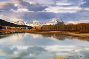 Oxbow Bend, Teton Range, Grand Teton National Park, Wyoming, United States of America