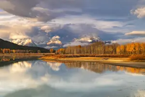 Teton Range Prints: Oxbow Bend, Teton Range, Grand Teton National Park, Wyoming, United States of America