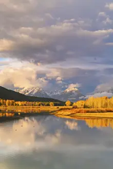 Oxbow Bend, Teton Range, Grand Teton National Park, Wyoming, United States of America
