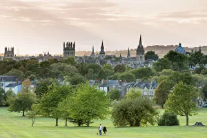 Education Prints: Oxford from South Park, Oxford, Oxfordshire, England, United Kingdom, Europe