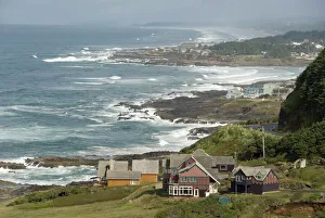 Images Dated 9th October 2008: Pacific coast near Newport, Northwest Oregon, United States of America, North America