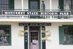 Monterey Prints: Pacific House Museum at Monterey State Historic Park, California, United States of America