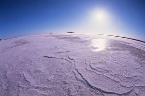 Pack ice, Gulf of Bothnia, Lapland, Sweden, Scandinavia, Europe